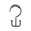 Crochets de rideau de douche Deco-37104290