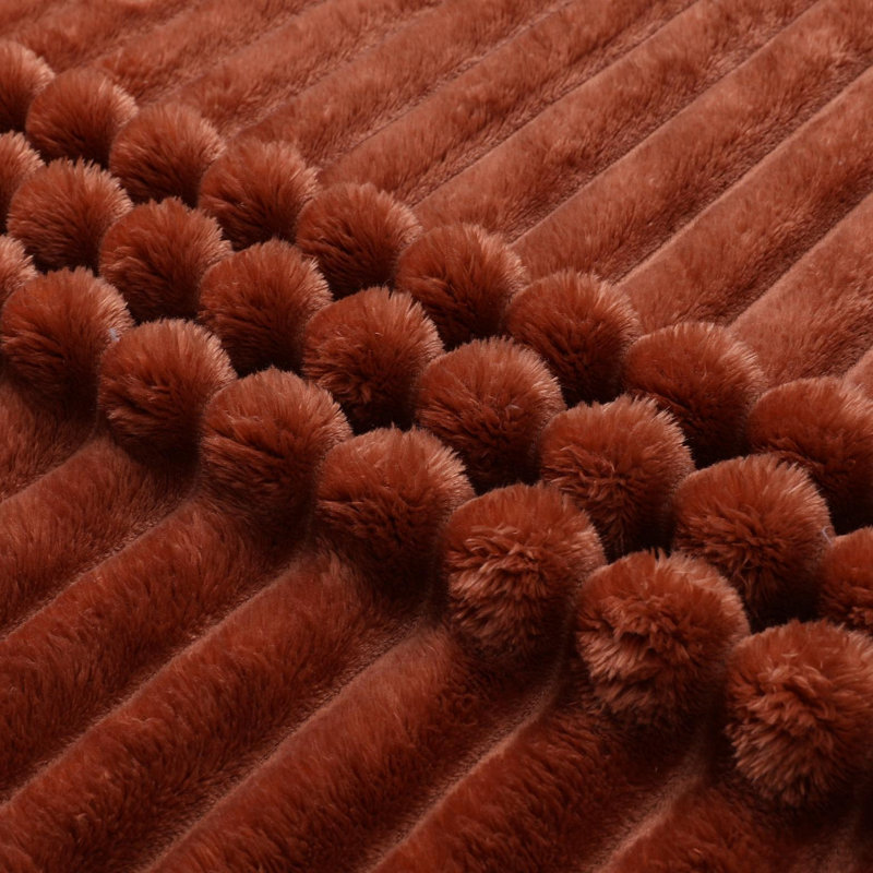 Jeté en peluche par Kate Aurora, Citrouille