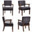 23" Wide Velvet Accent Armchairs With Solid Wood Foot-1727873994
