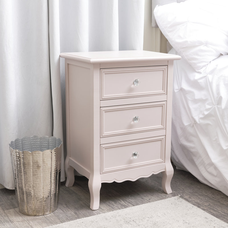 Wallsburg 45cm W Manufactured Wood Bedside Table