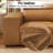 102.7'' L Shape Sectional Sleeper Sofa 2 In 1 Convertible Sectional Sofa With Pull Out Bed, Storage Chaise And 2 Stools-715508349
