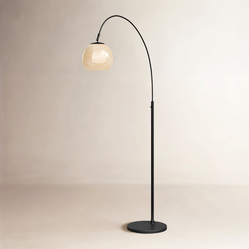 Lampe sur pied arquée 71,5 po Dounia