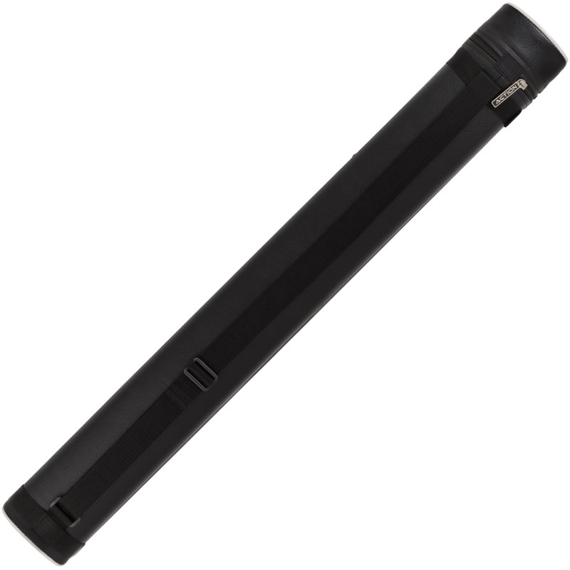 14" Pool Cue Case, Black/White