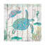 «Sea Turtles on Driftwood» par Cora Niele - peinture sur toile tendue-1545120031