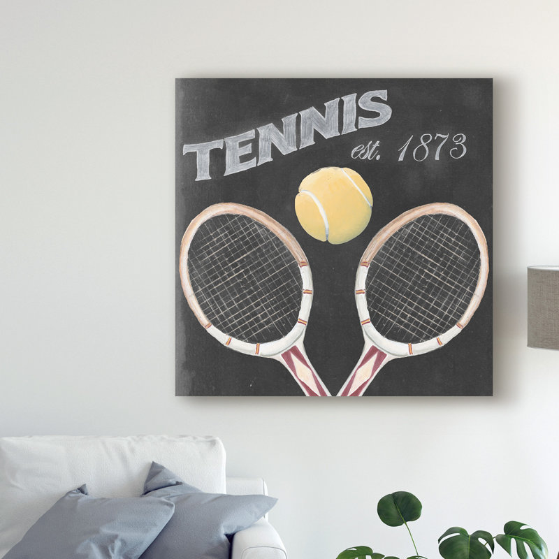 «Sporting Histoire IV» par Naomi McCavitt - reproduction d'art sur toile, H 24 po x l 24 po x P 2 po