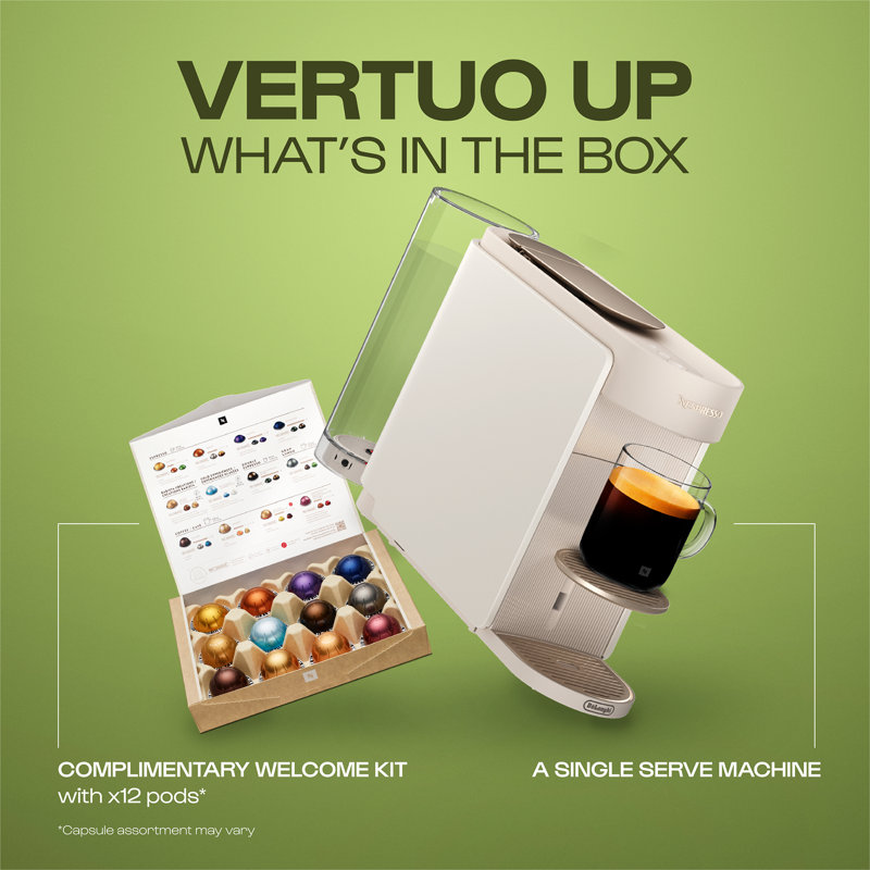 Vertuo Up White Pod Coffee Machine