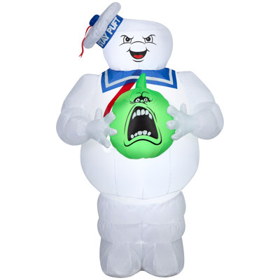 Airblown Stay Puft with Pumpkin Ghostbusters
