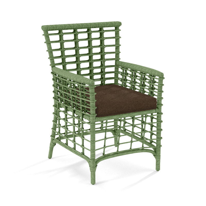 Fauteuil Luca, Chocolat élite, Céleri