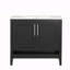 Meuble-lavabo simple 36 po avec plateau Shannin