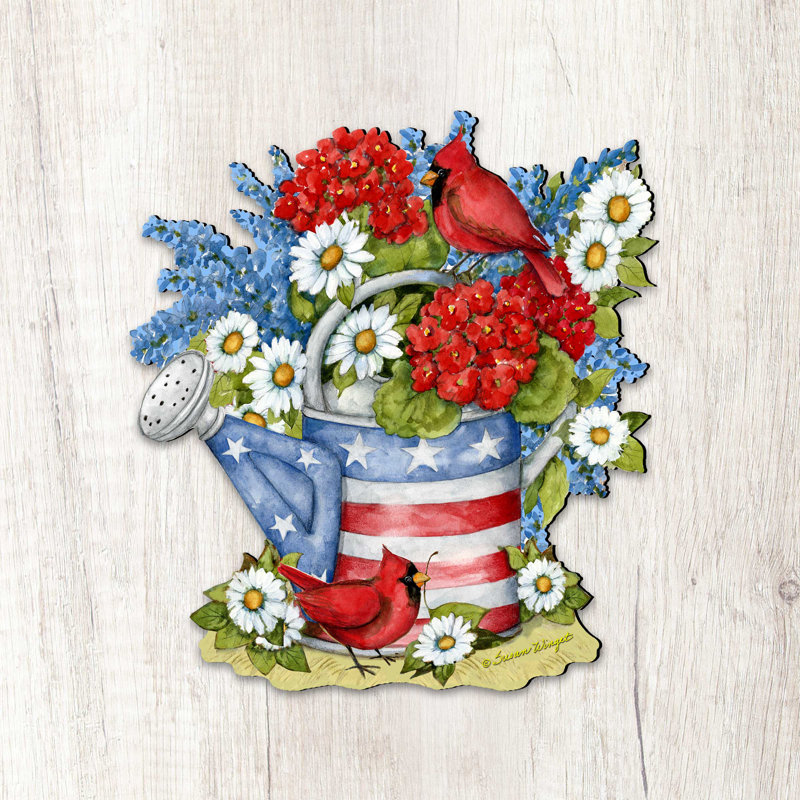 Argelis Wood Plants & Flowers Garden Stake