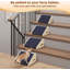 Paquet de 4 rampes en bois pour escaliers convenant aux petits et grands chiens-772242005