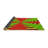 Wool Geometric Indoor Rug-203207004