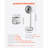 8 inch Foldable Rechargeable Oscillating Fan 3 in 1 Remote 8 Speeds