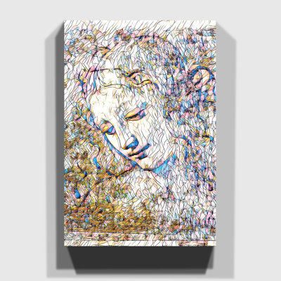 Leonardo Da Vinci - Wrapped Canvas Print