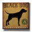 «Black Dog At Show V2» par Ryan Fowler, estampe numérique sur toile-2081984297