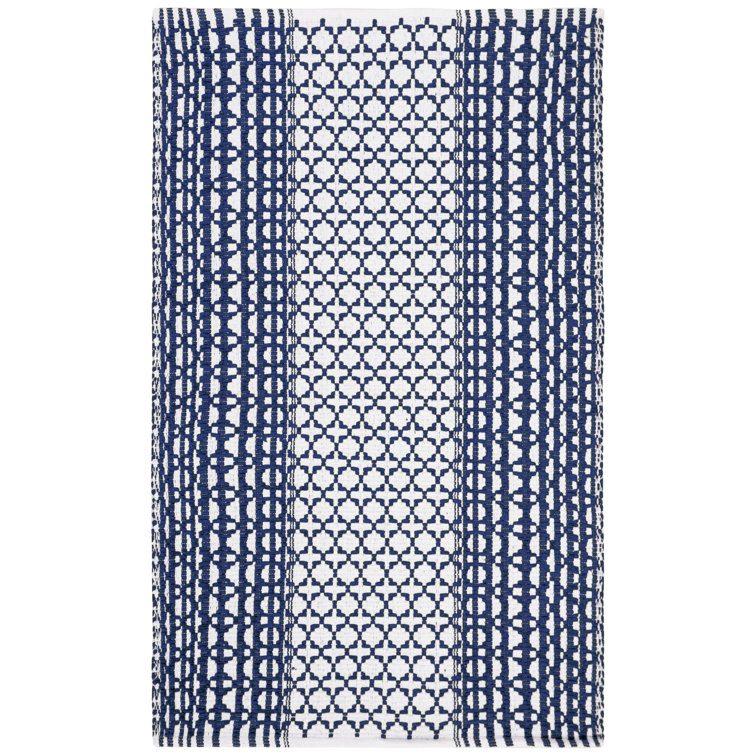 Amaral Hand Woven Cotton Geometric Rug