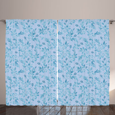 Semi Sheer Curtain Pair