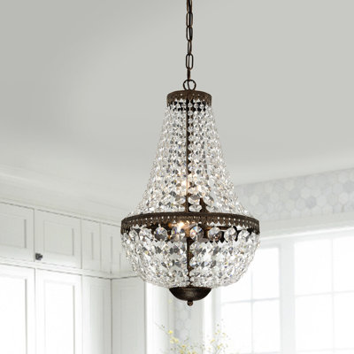 Lustre empire unique à 6 lumières Drexel