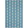 Button Kit Kemp x Annie Selke Button Blue Hand Micro Hooked Wool Rug