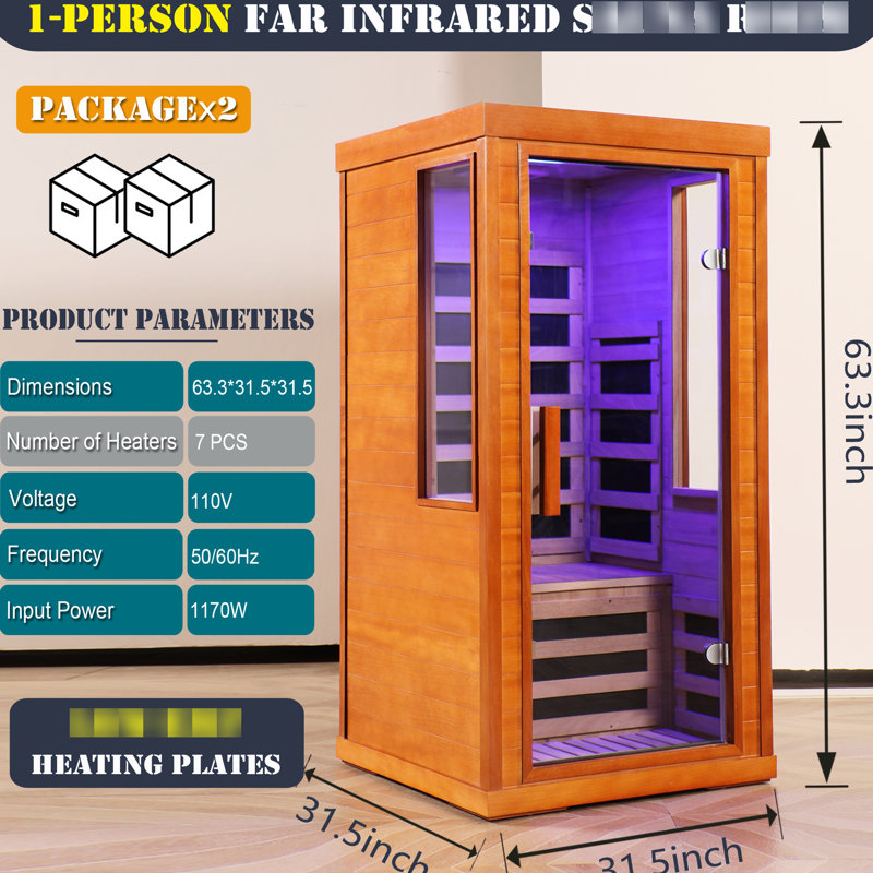 Infrarouge sec pour une personne One Home