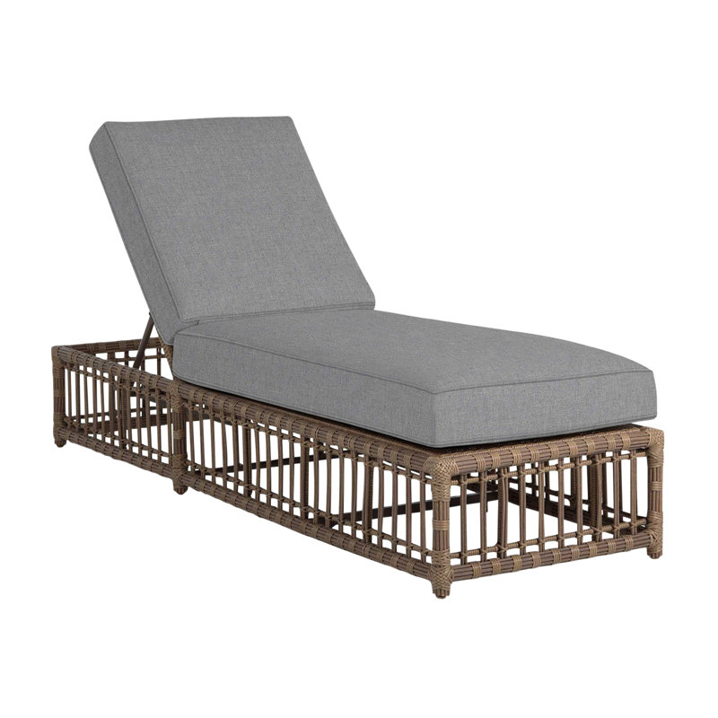 Newport Woven Chaise, Welt, Verona Mist