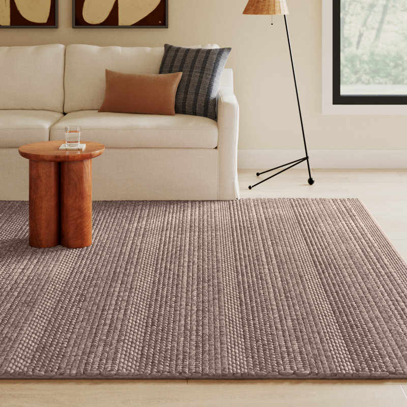 Zekia Wool Indoor Rug, Rectangle 8' x 10'