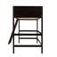 Lit mezzanine en bois massif avec échelle-1292527038