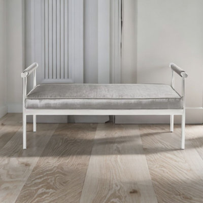 Banc en velours Ricquan