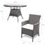 Dubose Round 7 - Piece 6 - Person 130Cm L Outdoor Table Set-172207025