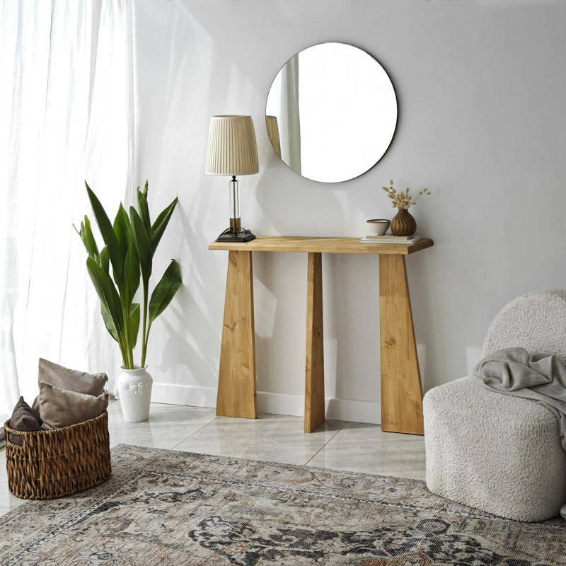 Hanford 100cm Console Table, Oak