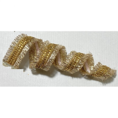 1"X5Y Metallic Wired Ribbon
