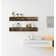 Emerald Lee 2 Piece Oak Floating Shelf