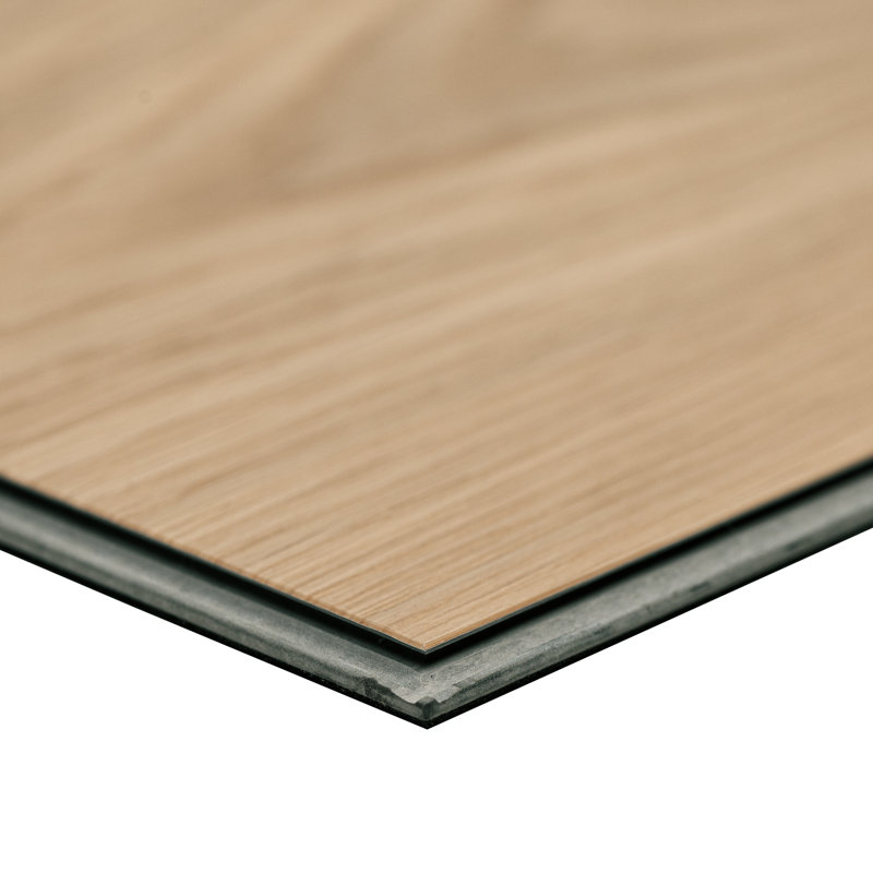 Plancher de vinyle rigide de luxe à noyau rigide imperméable 9 po x 48 po 8 mm 22 mil Grovehaven Rustic Robin, Merle rustique