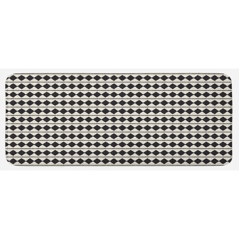 Rustic Synthetic Kitchen Mat