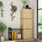 Corbin Hall Tree Bench with Shoe Storage, Coat Hooks, and Metal Hanger for Entryway-39353466