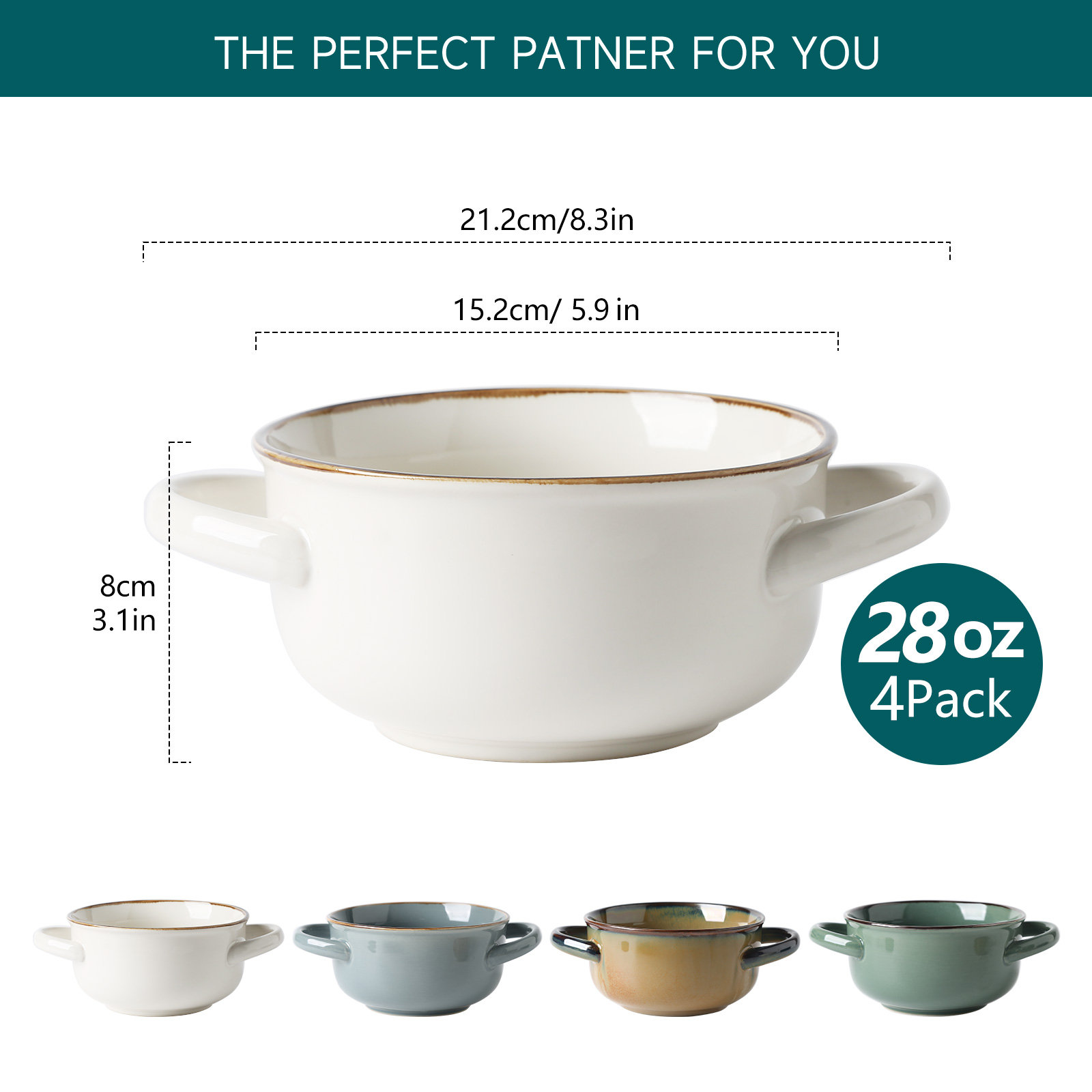 Ceramic Soup Bowl