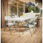 Table pliante portative 70,75 po
