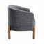 Chaise d'appoint avec pieds en bois massif-1105748956