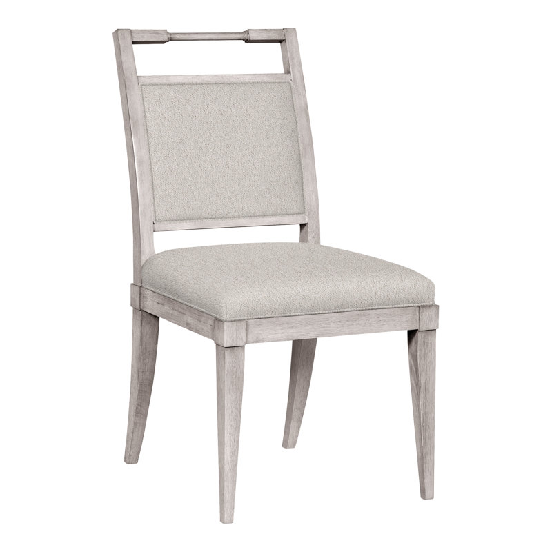 Maria Upholstered Dining Chair, Dove Gray, Navada Granite