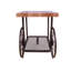 Table de bout Francie & Finish Industrial Vintage