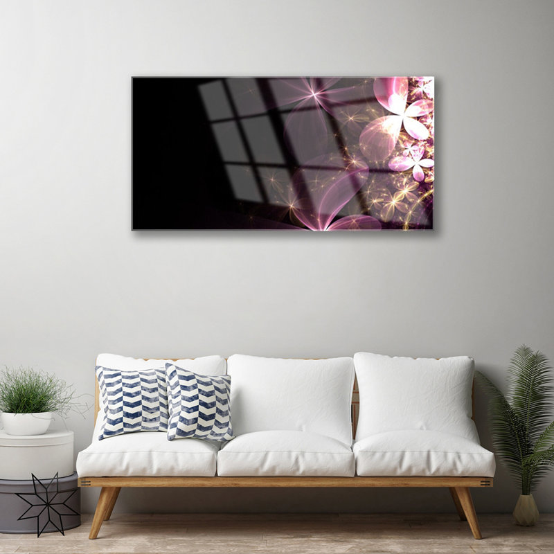 Art Abstract - No Frame Print on Glass