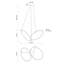 Isho 2 - Light LED Chandelier