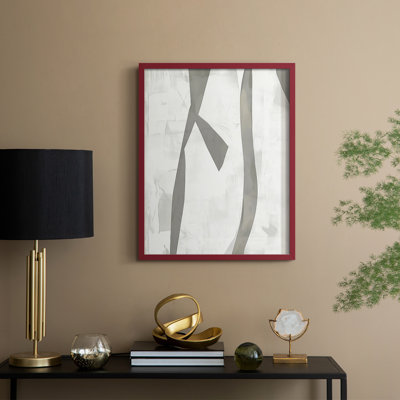 «Abstract III», reproduction encadrée - prête à être accrochée