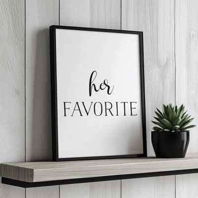 Her Favorite by Yass Naffas Designs Art Print