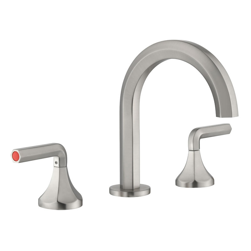 Widespread 2-handle Bathroom Faucet, Brushed Nickel