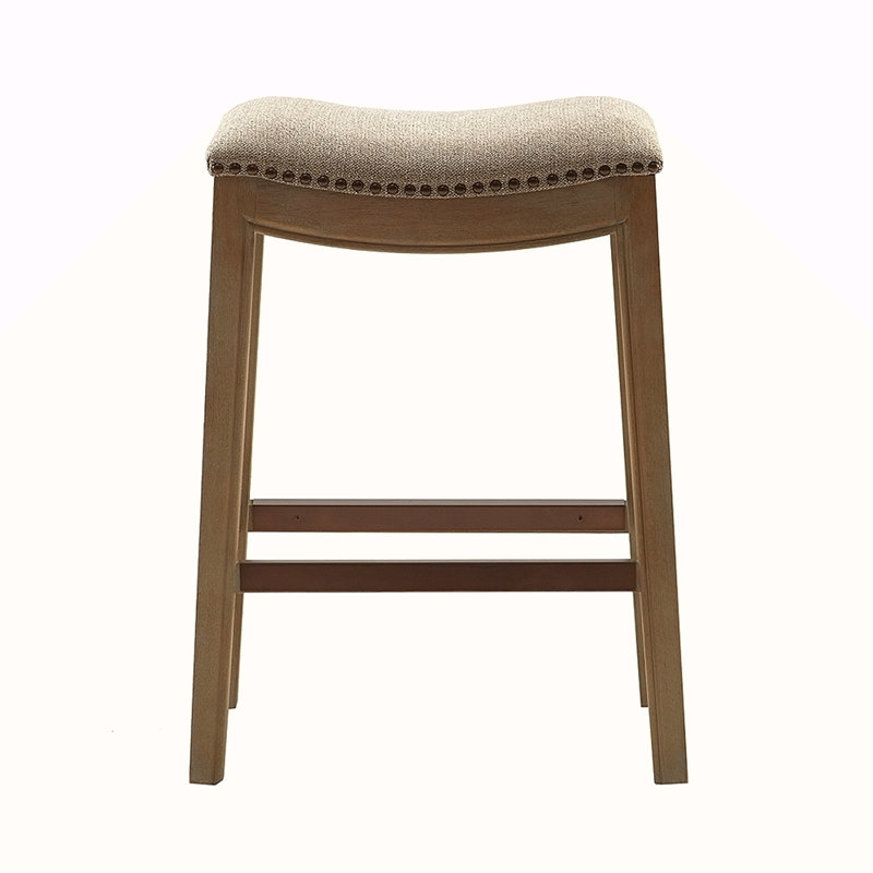 Saddle Counter Stool, Brown