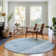 Premium Machine Washable Prisco Sky Rug