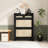 Ciauna 16 Pair Shoe Storage Cabinet with 2 Storage Drawer-1482328316