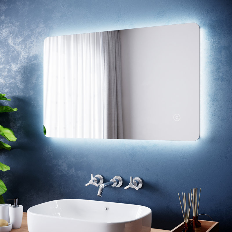 Ariton Flat Mirror, 80cm H x 50cm W