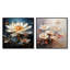 Opulent Reflections Lotus - lot de 2 lotus carrés-1259678408-1259678411